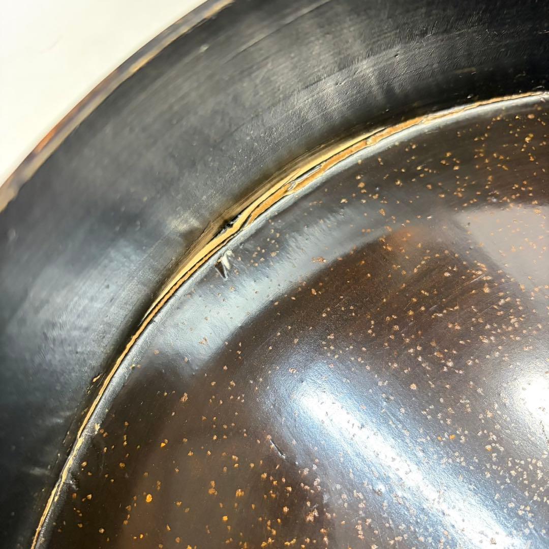行器 外居 ほかい 漆塗 漆器 アイヌ民族 シントコ 現状品 ①