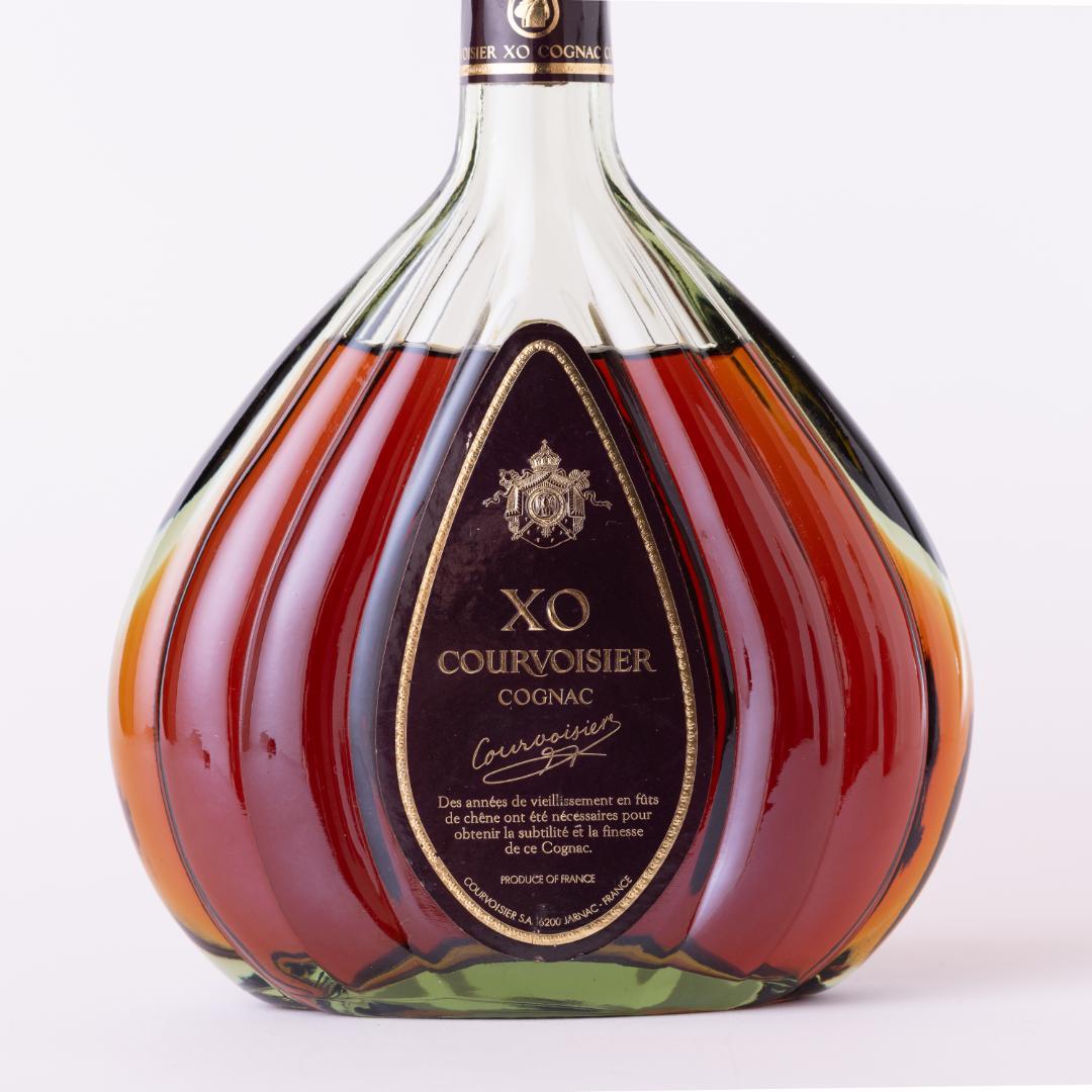 【未開栓・古酒】2本 クルボアジェXO グリーンボトル コニャック750ml