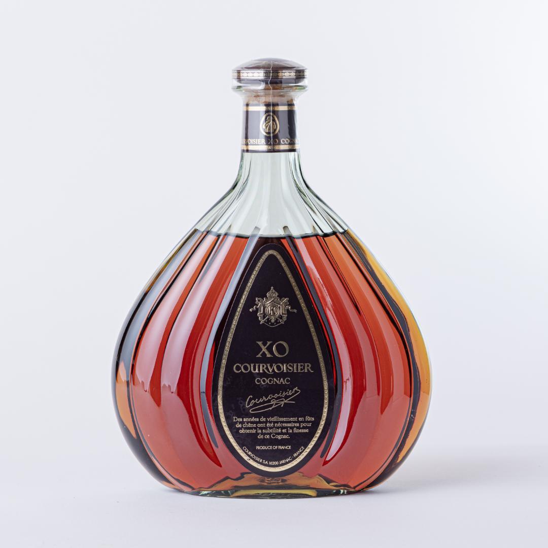 【未開栓・古酒】2本 クルボアジェXO グリーンボトル コニャック750ml