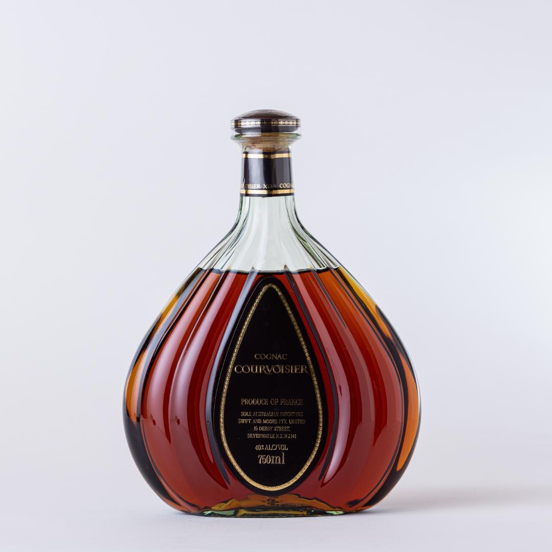 【未開栓・古酒】2本 クルボアジェXO グリーンボトル コニャック750ml