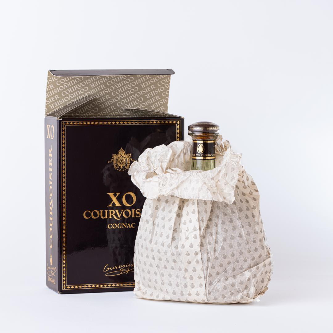 【未開栓・古酒】2本 クルボアジェXO グリーンボトル コニャック750ml