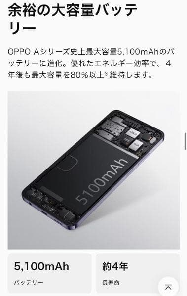 【新品未開封品】OPPO A3 5G 128GB パープル