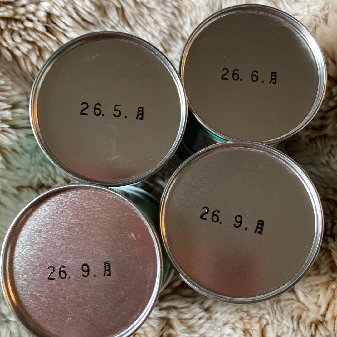 抹茶 4缶セット 賞味期限26年9月