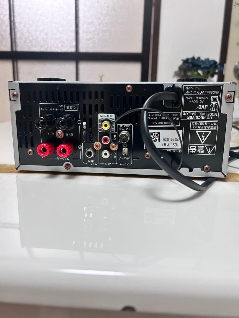リモコンなしJVC コンポ CA-EXN1 2014年製 ジャク品