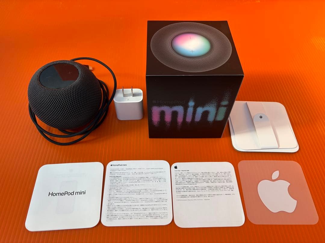 2個セットApple Pod mini ホワイト・スペースグレー