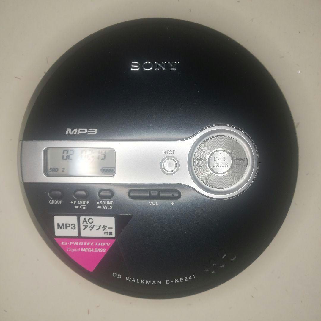 SONY CDウォークマン D-NE241 ソニー　黒