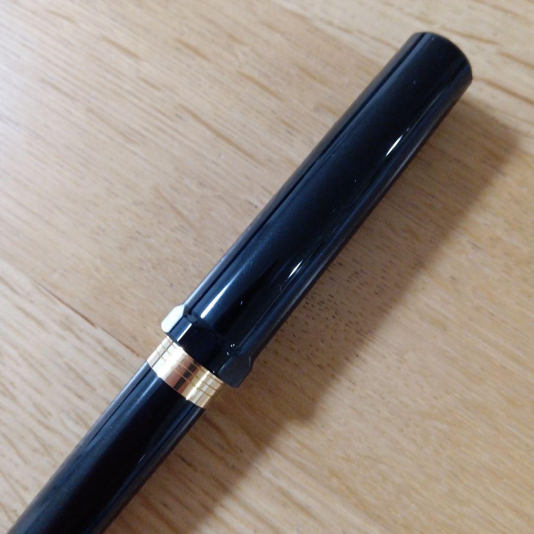 パイロット　万年筆　14K　デスクペン　DP-500-B　F　細字　14金　黒