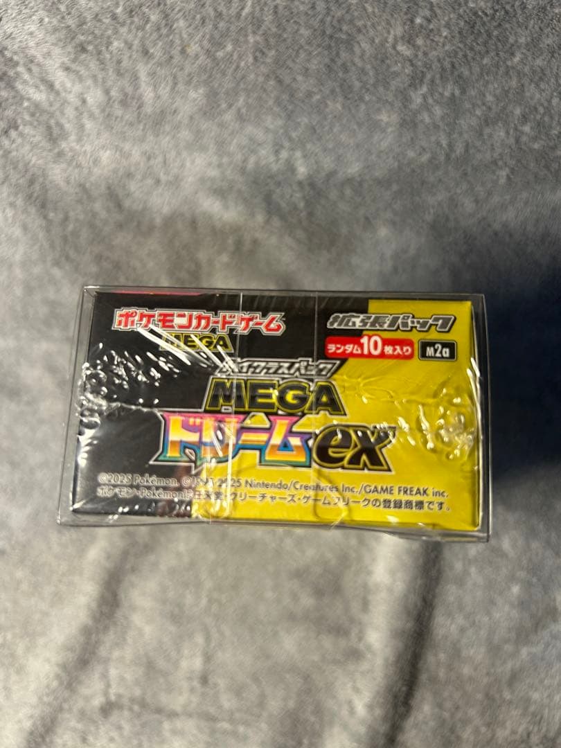 ポケカ　未開封　シュリンク付き　MEGAドリームex
