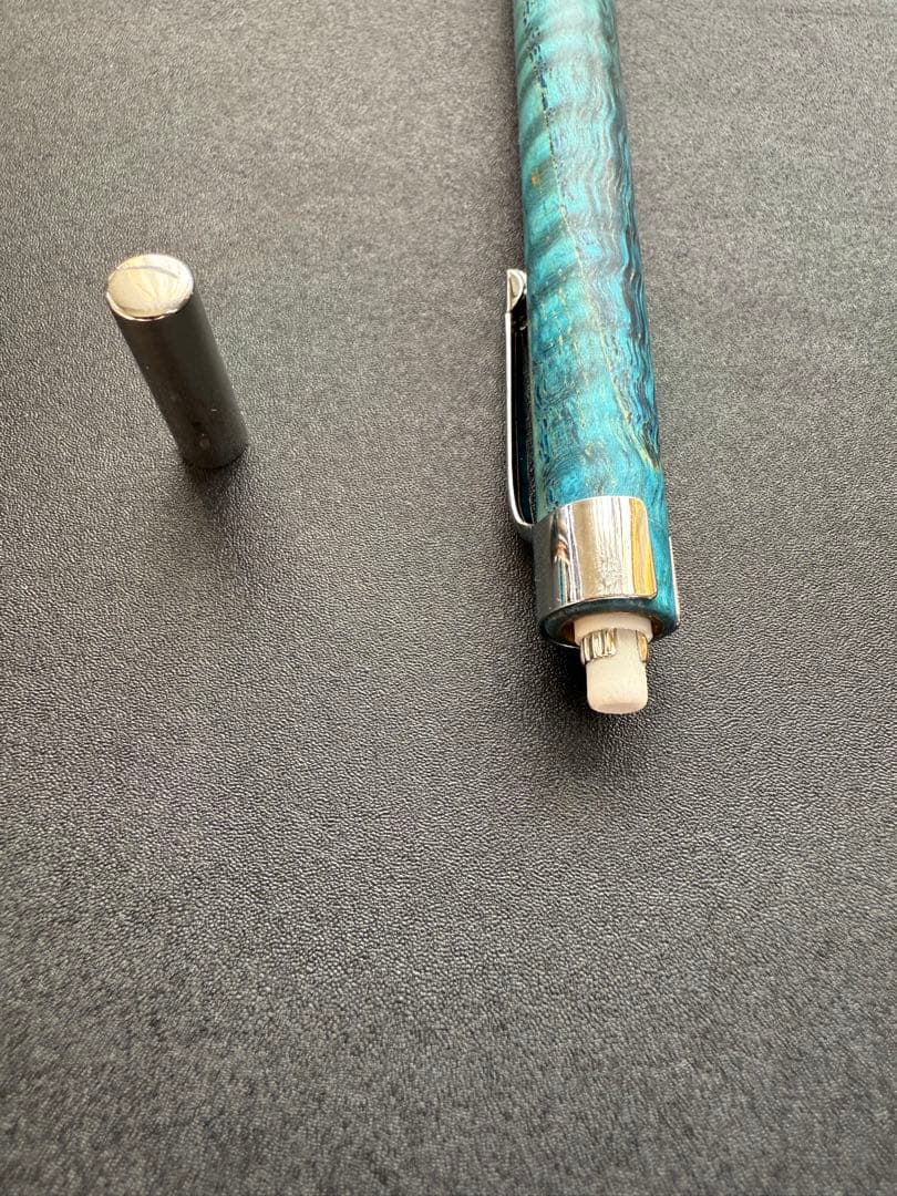 handwood タモ スタビライズドウッド木軸シャーペン0.3mm