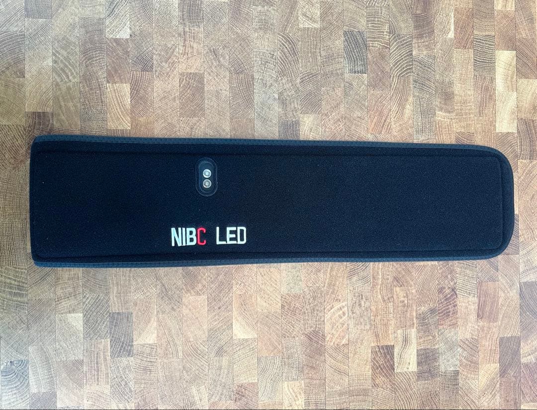 【新品未使用】NIBC LED温熱ベルト 近赤外線 高密度LED