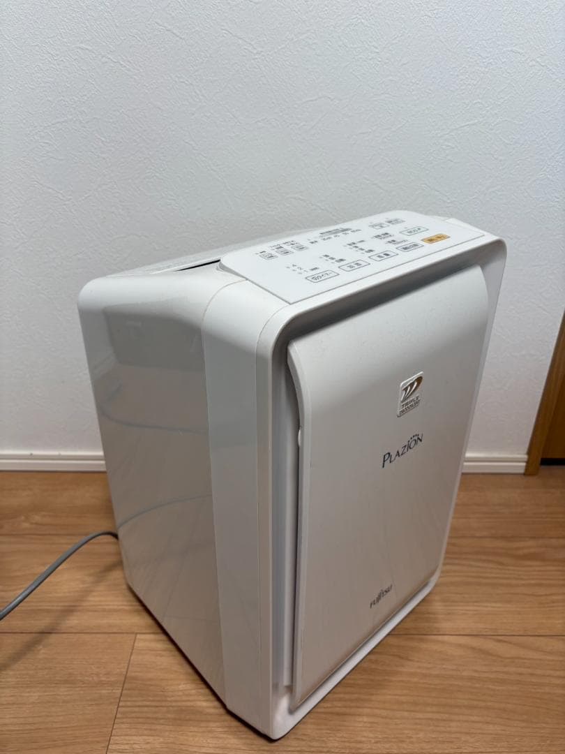 加湿脱臭機 富士通ゼネラル PLAZION DAS-303K-W（2021年製）