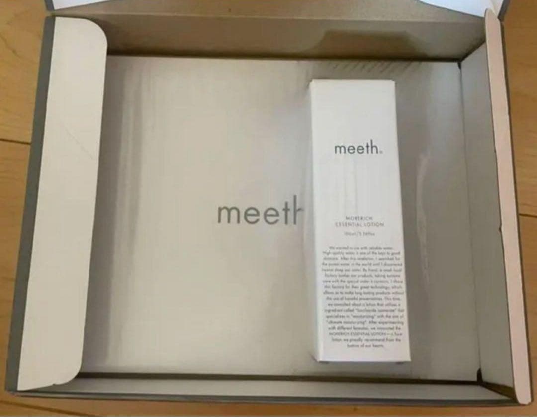 未開封　meeth モアリッチエッセンシャルローション800ml （3月）