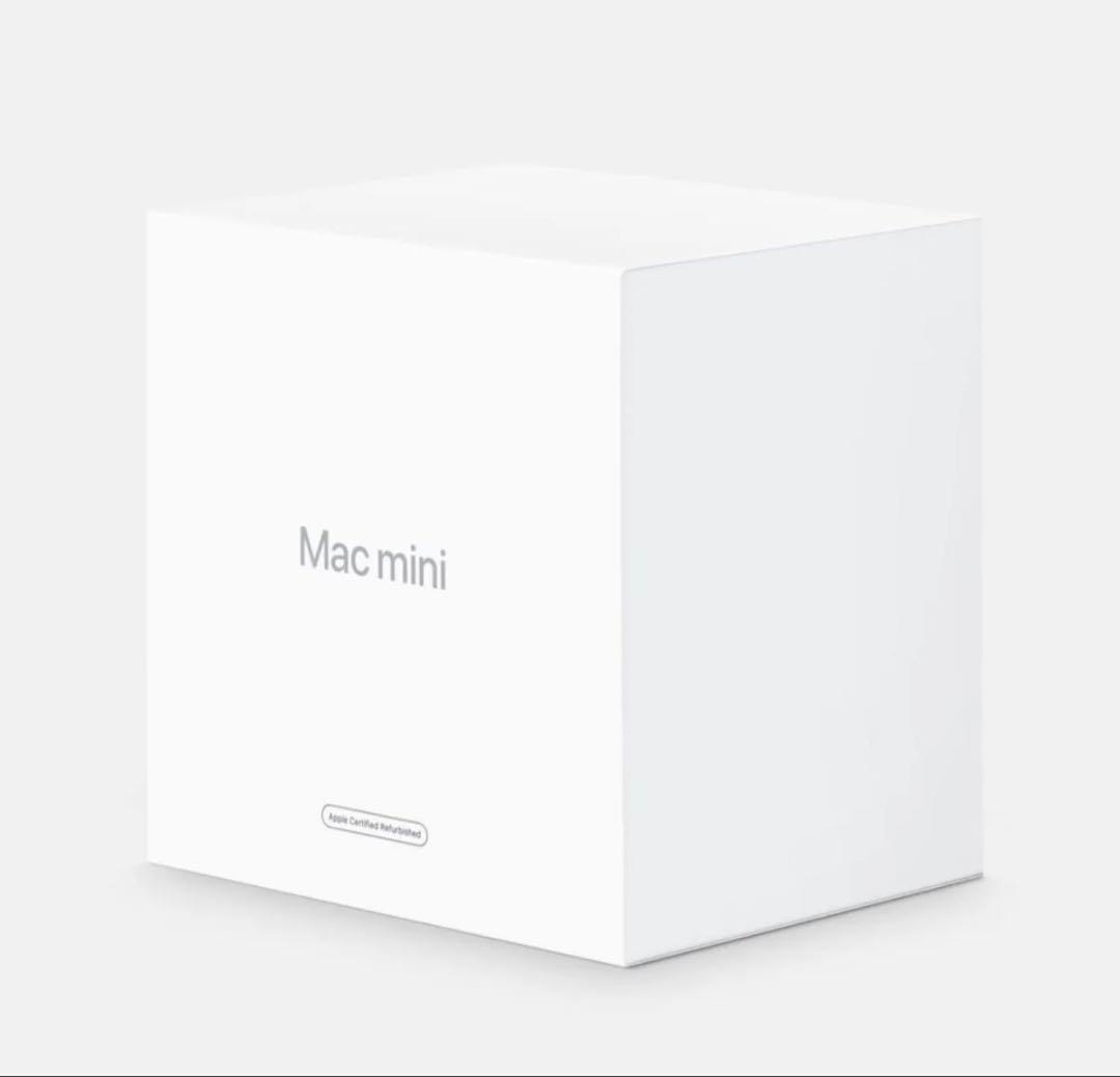 Apple Mac mini M4 16GB 256GB 整備済製品