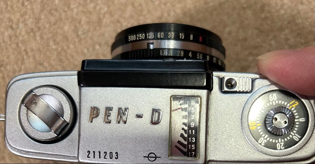 フィルムカメラ Olympus PEN-D3