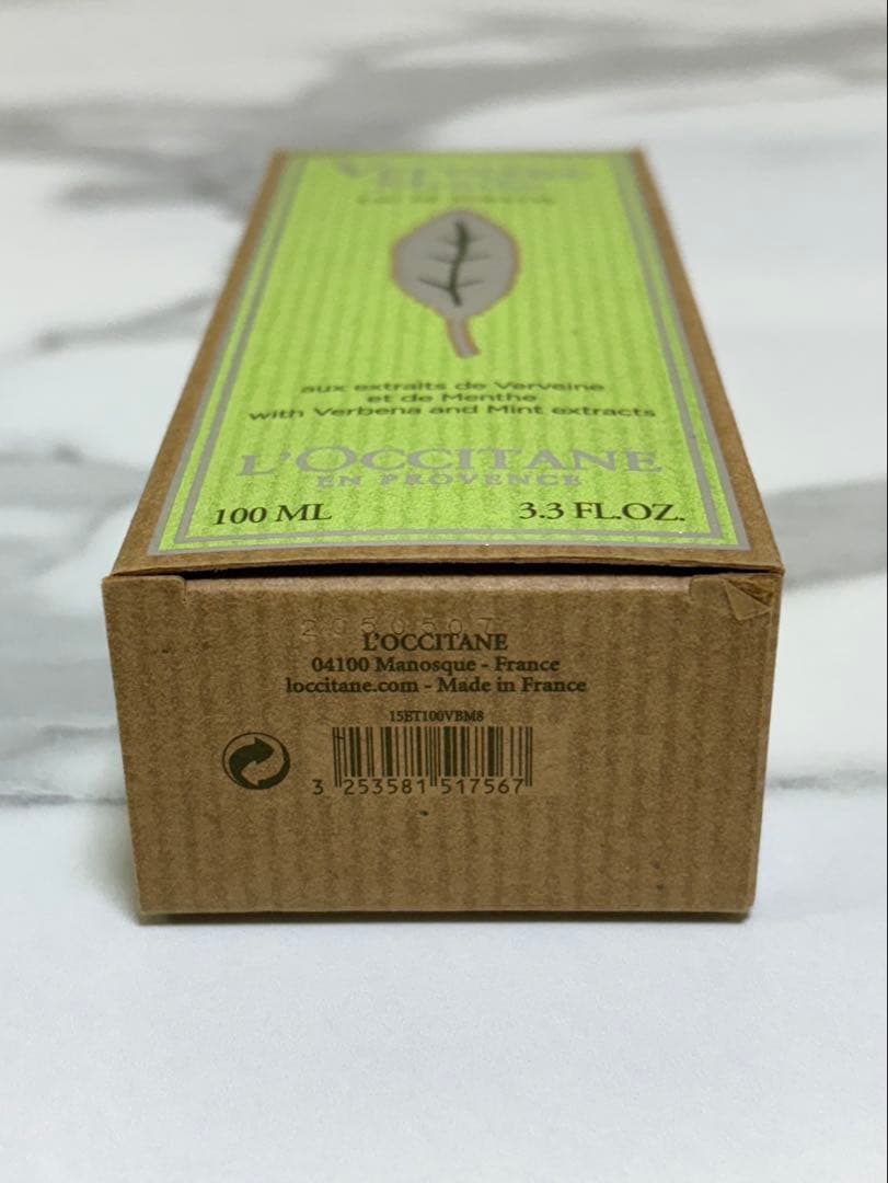 未使用 ロクシタン ミントヴァーベナ オードトワレ 香水 100ml