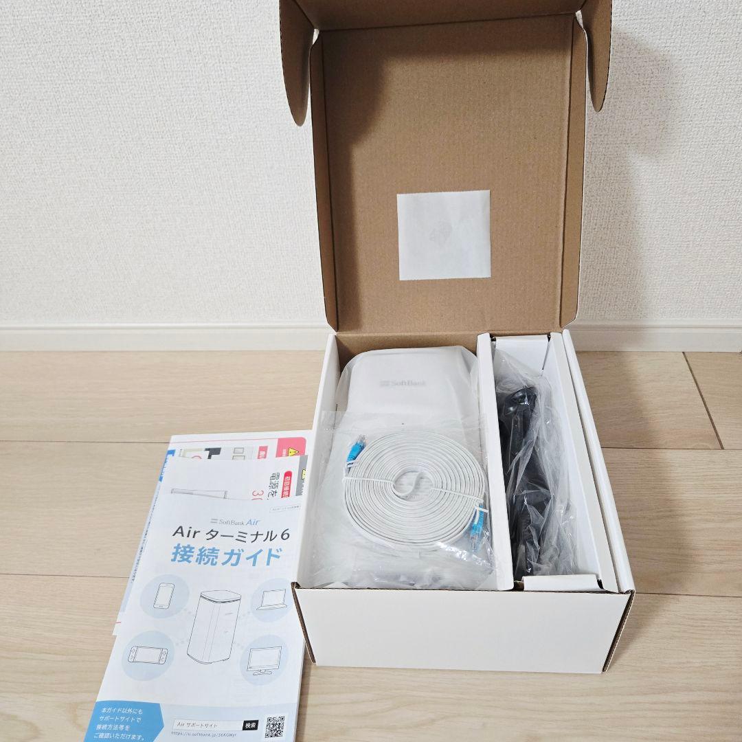 美品　SoftBankAir ルーター ターミナル6 5G