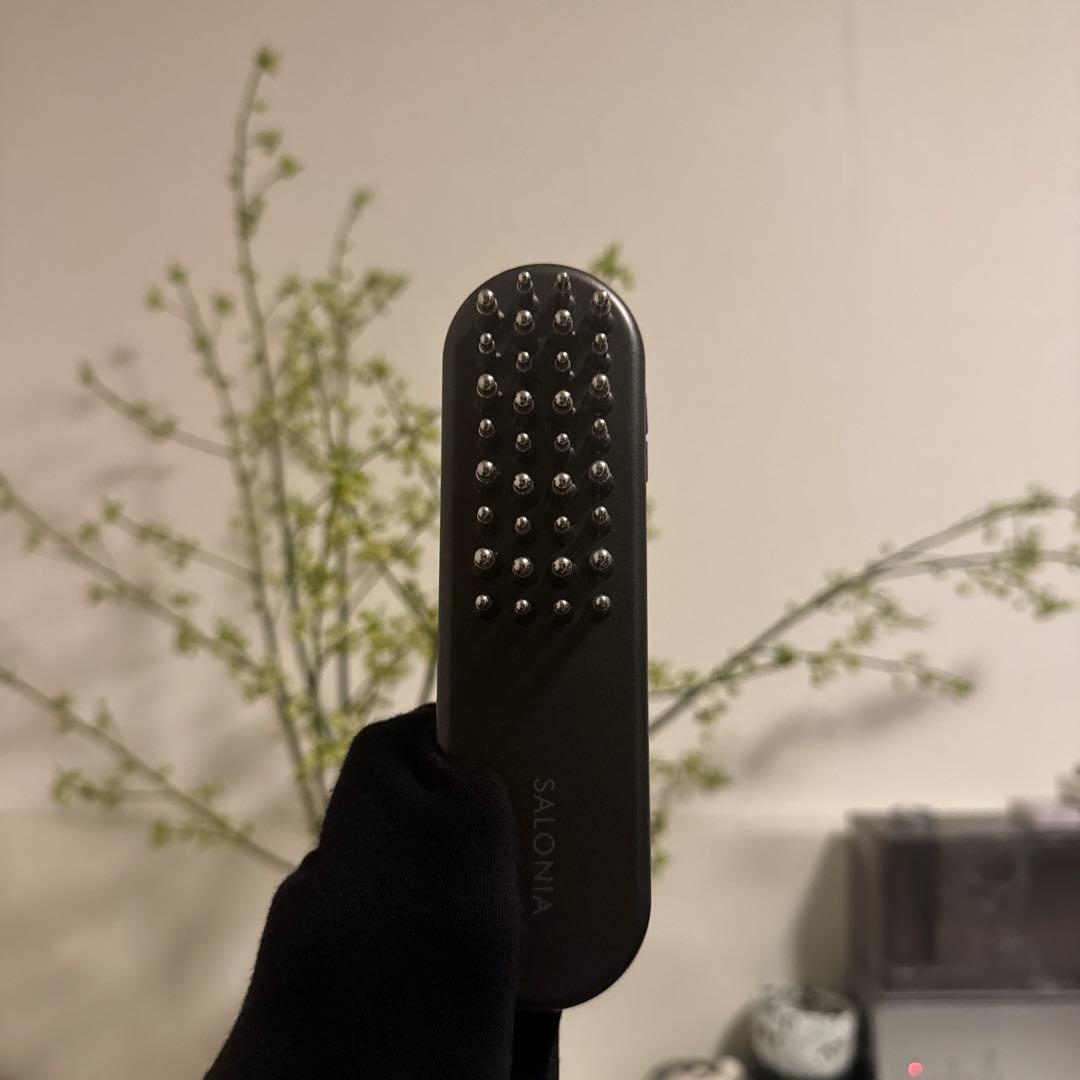 SALONIA サロニア EMS リフトブラシ 3Dケア ブラック