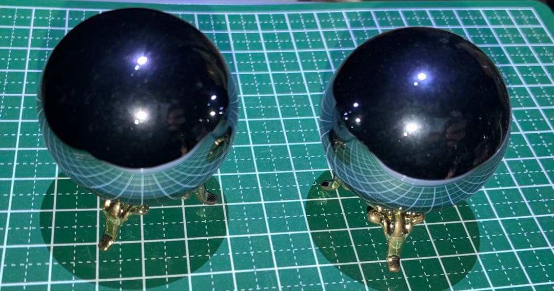 テラヘルツ　15N研磨加工丸玉　40mm2個