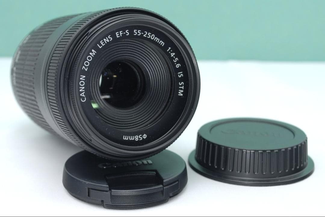 ✨Canon EF-S 55-250mm IS STM 高機能 望遠レンズ