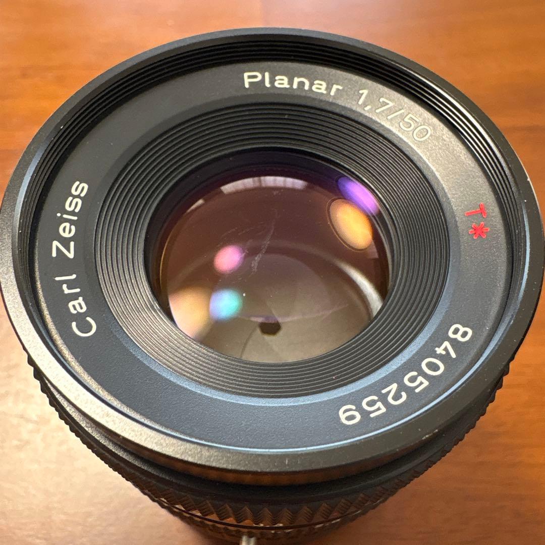 Contax Planar 50mm 1.7 MMJ + SONY αEマウント