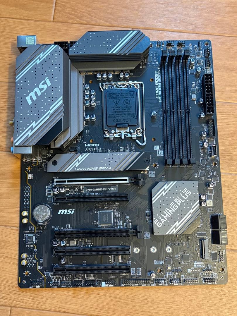 マザーボード MSI B760 GAMING PLUS WIFI