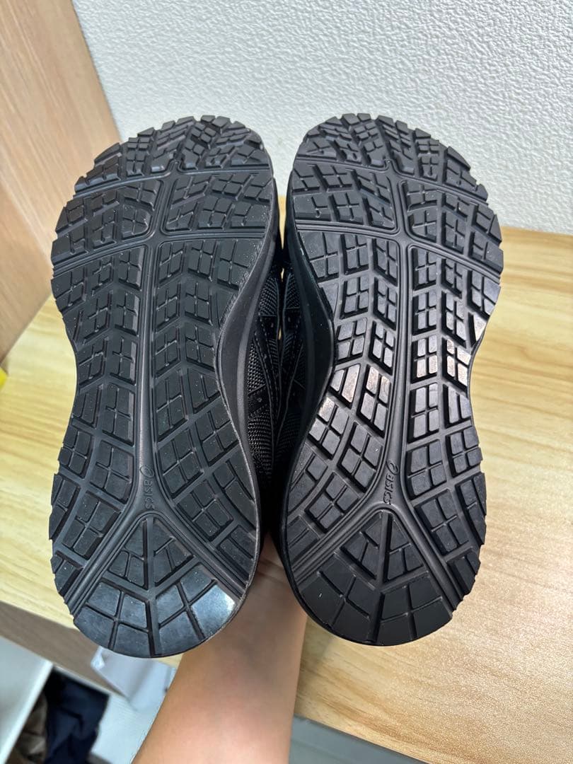 【新品、未使用、25cm】 asics CP20E ブラック 安全靴
