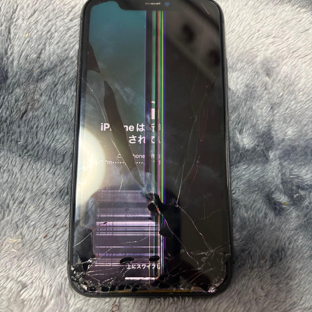 iPhone11 ジャンク 画面割れ