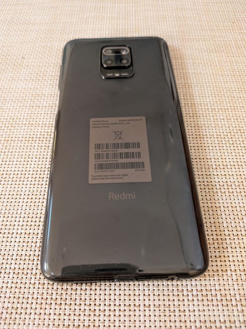 スマートフォン本体 xiaomi redmi note 9s 64gb