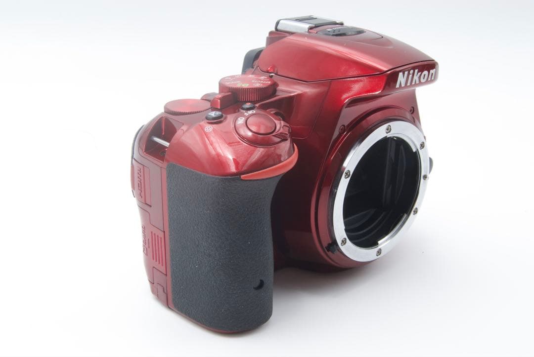 Nikon D5500 標準レンズキット　一眼レフ　赤　スマホ転送　手ぶれ補正