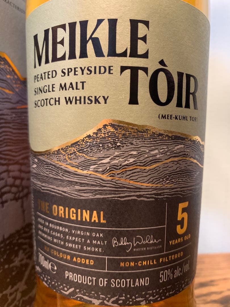 MEIKLE TÒIR 5年 ピーテッドスコッチウイスキー ミークルトール