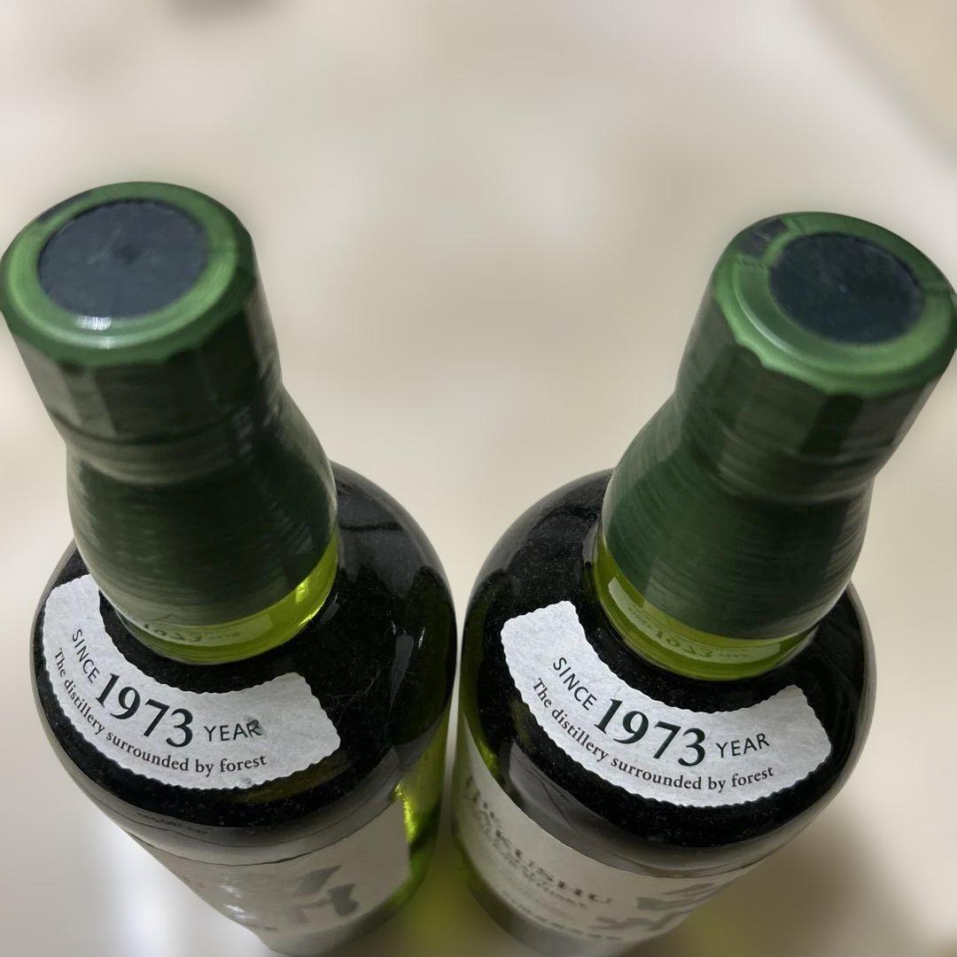 サントリー 白州シングルモルトウイスキー 700ml 43% ２本