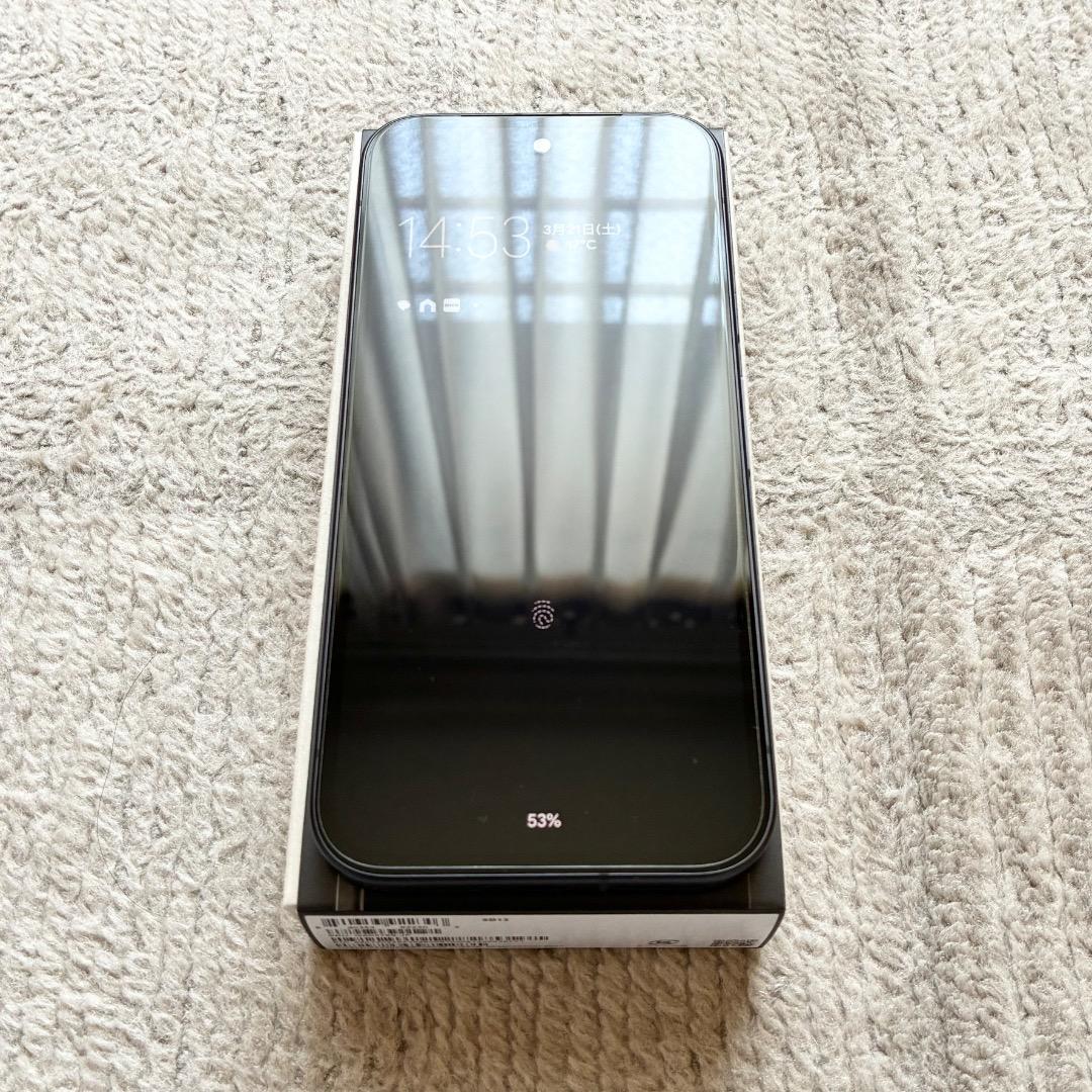 ❗️Google Pixel 9a 128GB Obsidian（ケース付き）