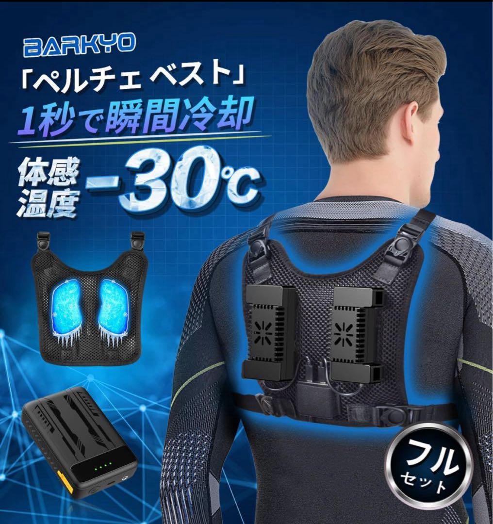 2025 ペルチェベスト 体感-30℃冷却機能付き