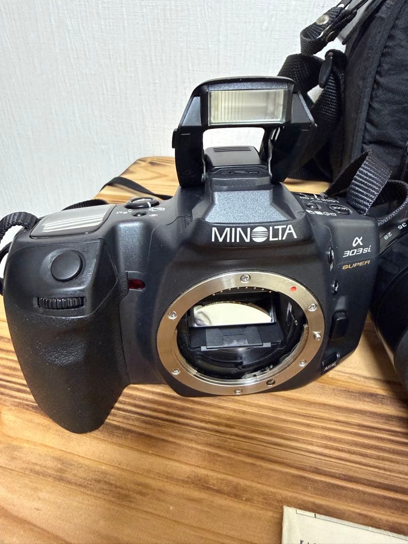 ミノルタ　フィルム　一眼レフカメラ　α303si SUPER 動作確認済み