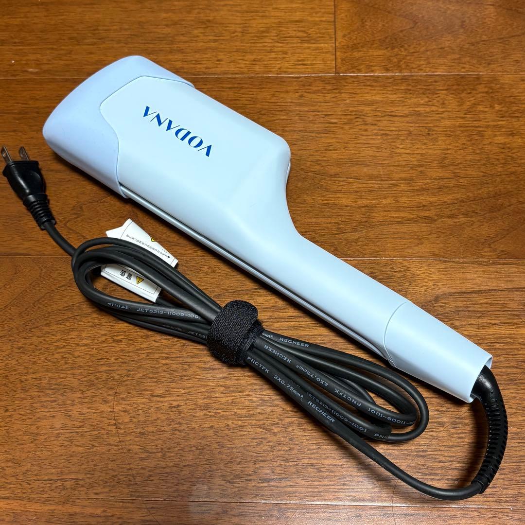 【美品 】VODANAウェーブアイロン40㎜ 水色 ブルー