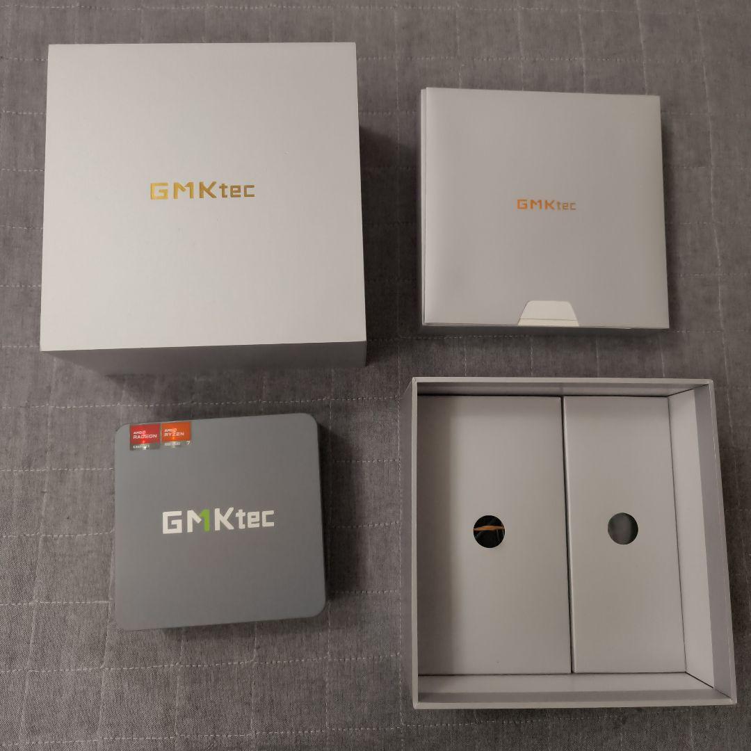 AMD Ryzen7 7840HS ベアボーンキット ミニPC GMKTEC