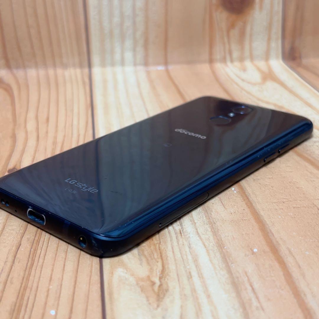 SIMフリー 本体 LG Style L-03K 64 GB 100F ブラック