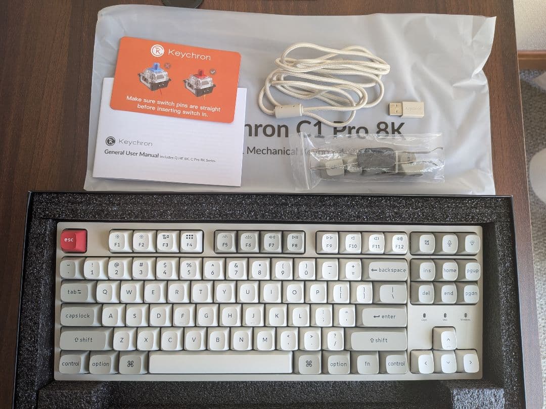 Keychron C1 Pro 8K メカニカルキーボード 本体