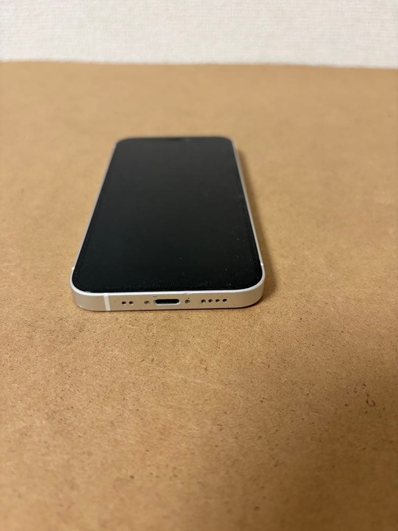 iphone12mini 256GB simロック有 バッテリー79% 白