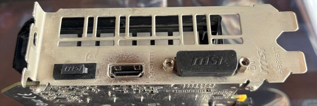 【中古】MSI GeForce GTX1660SUPER グラフィックスボード