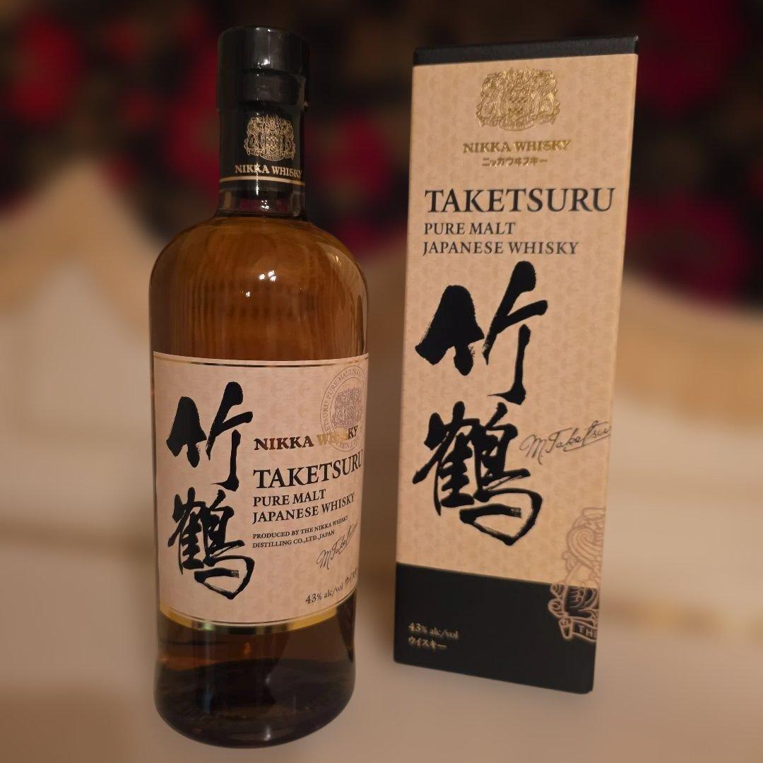 [品薄状態] [NIKKA] 竹鶴ピュアモルトウイスキー(新品商品) !