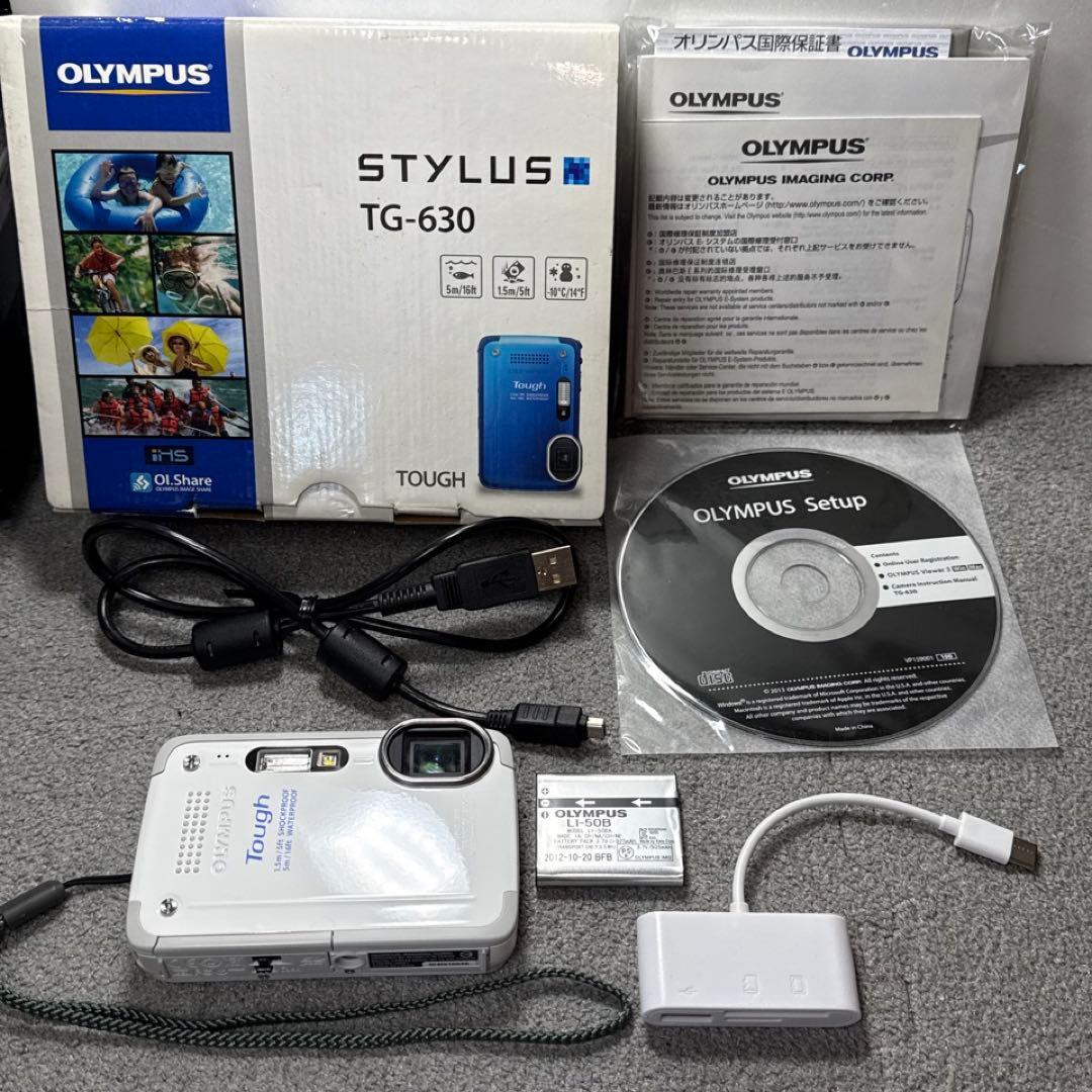 ☆動作OK OLYMPUS Tough TG-630 スマホ転送用リーダー付