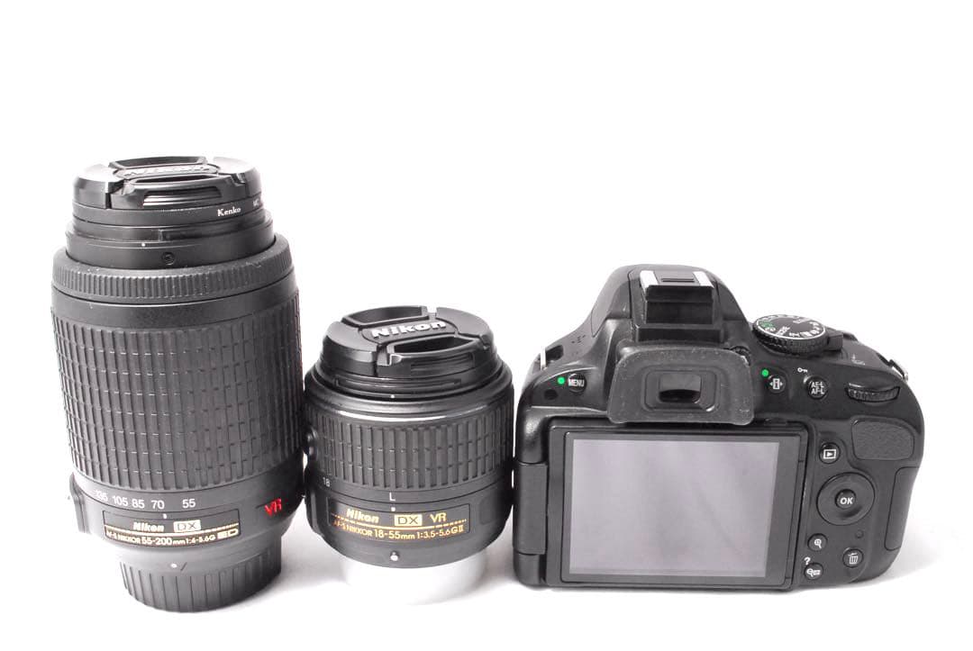 おまけ多数✨Nikon D5100✨ダブルレンズ✨スマホ転送✨入学式 運動会