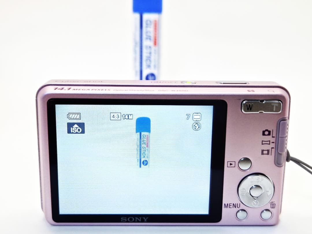 ソニー　SONY Cyber-shot DSC-W350D ピンク《動作確認済》
