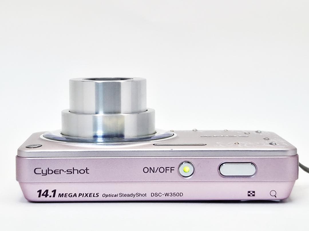 ソニー　SONY Cyber-shot DSC-W350D ピンク《動作確認済》