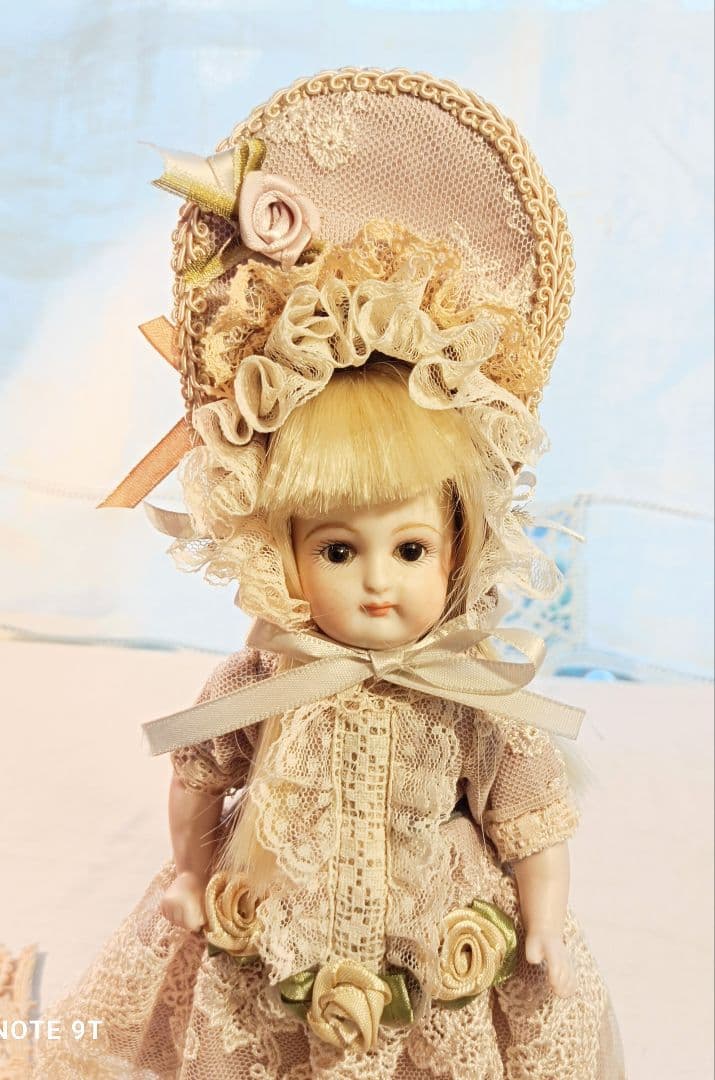 Handmade　ビスクドール　アウトフィット　ミニョネット　約18cm前後用