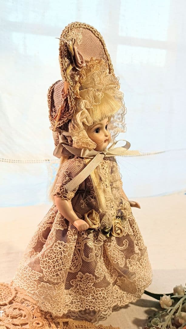 Handmade　ビスクドール　アウトフィット　ミニョネット　約18cm前後用