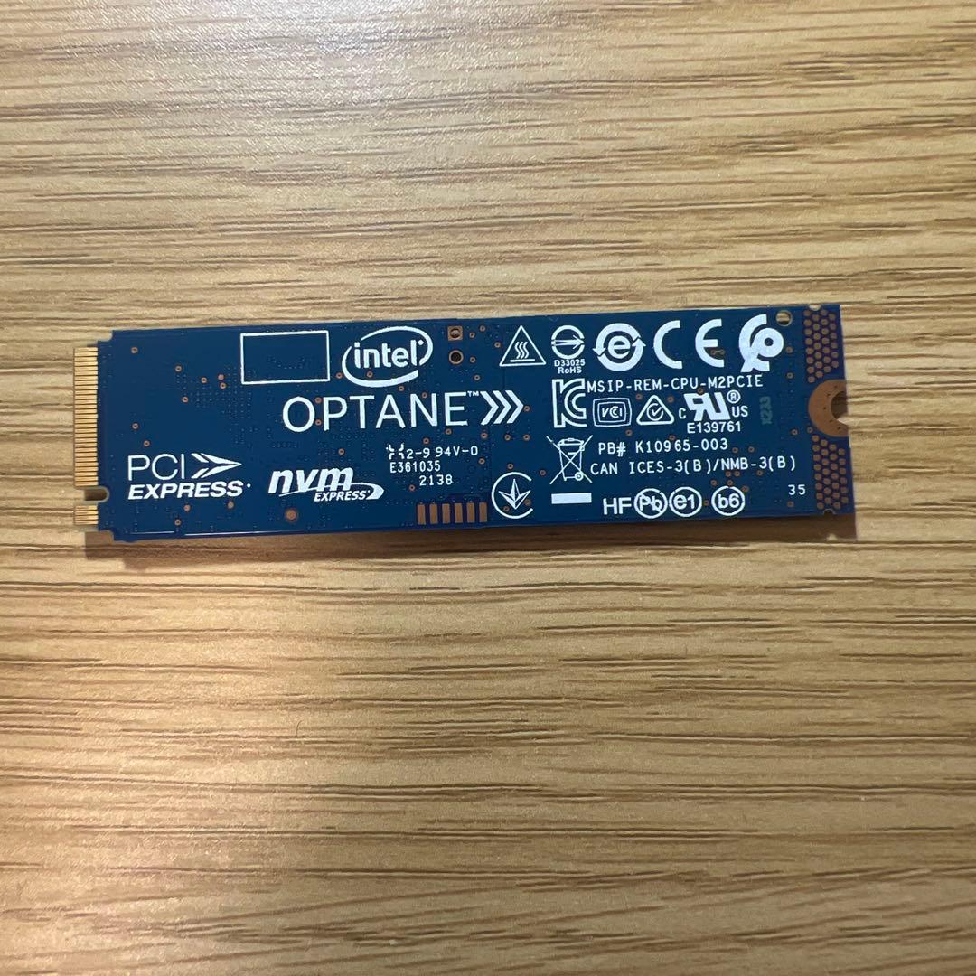 内蔵型SSD Optane Memory H10 HBRPEKNX0202A SSD m.2