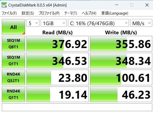 自作PC　Windows 11 Pro 64-bit 中古美品★★