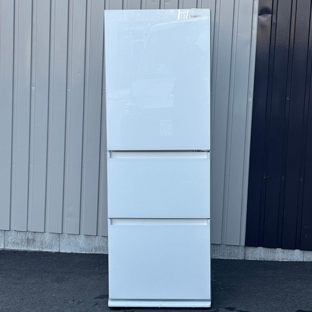◯地域限定無料配送！設置対応◎2021 パナ 冷蔵庫 NR-C342GC-W